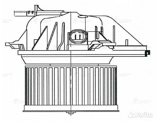 Мотор печки Citroen Berlingo M49