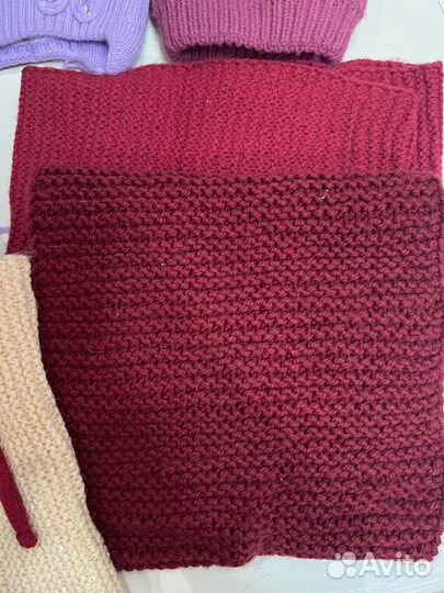 Шапки зимние и шарфы