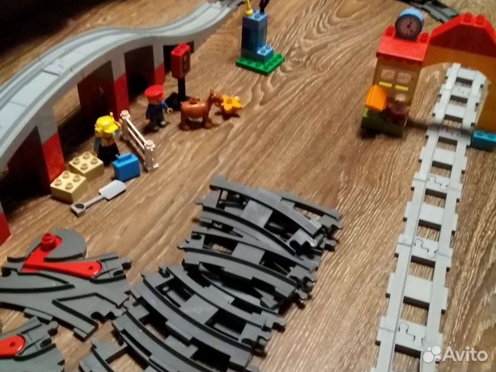 Lego дупло железная дорога 10506, 10507, 10872