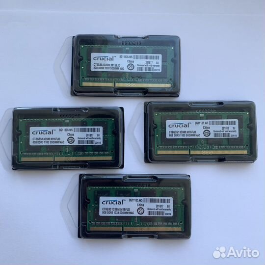 Crucial DDR3 8gb Оперативная память для ноутбука
