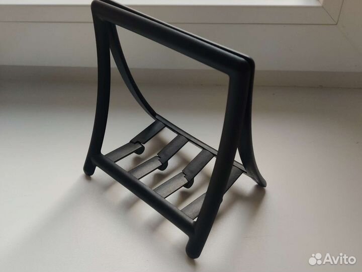 Салфетница IKEA грейа чёрная 15,5 см