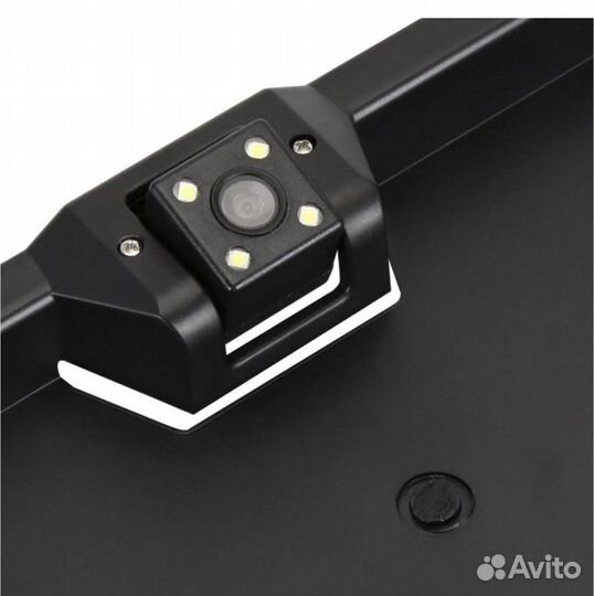 Номерная рамка с камерой заднего вида