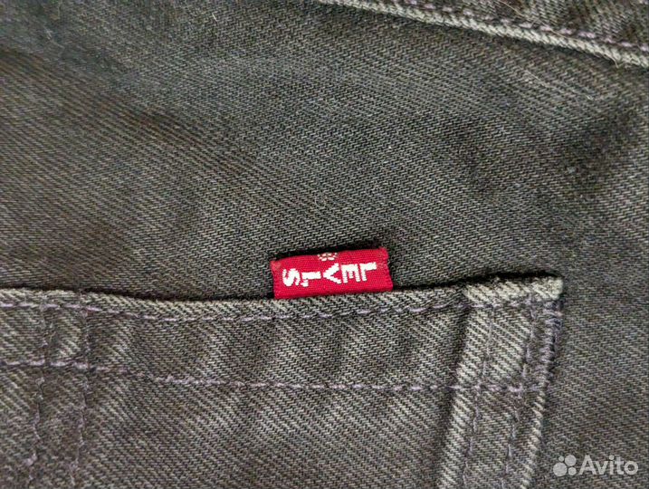 Джинсы мужские Levis 512 черные оригинал