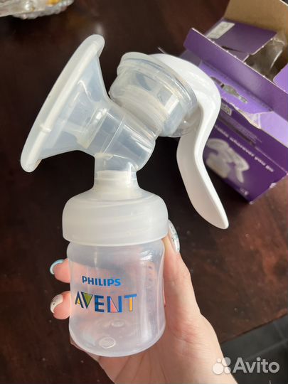 Молокоотсос ручной philips avent