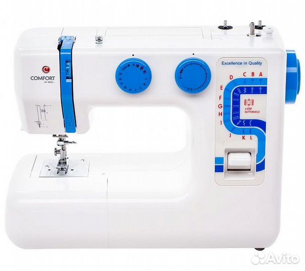 Швейная машина Comfort 11 белый/синий