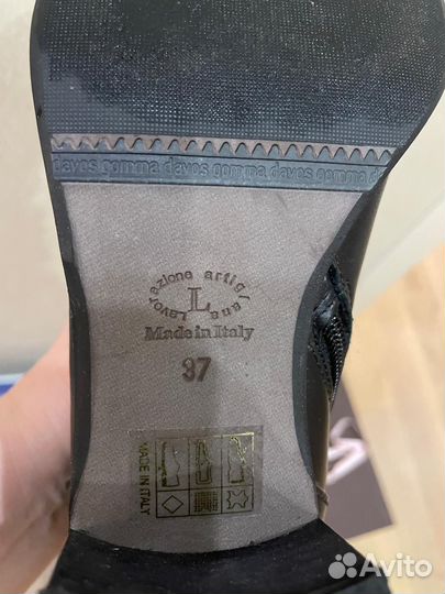 Сапоги женские натуральная кожа 37