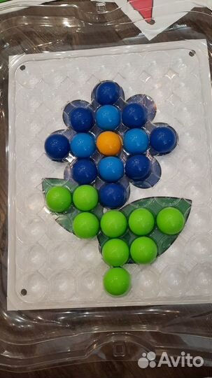 Мозаика для малышей Нордпласт 63шт