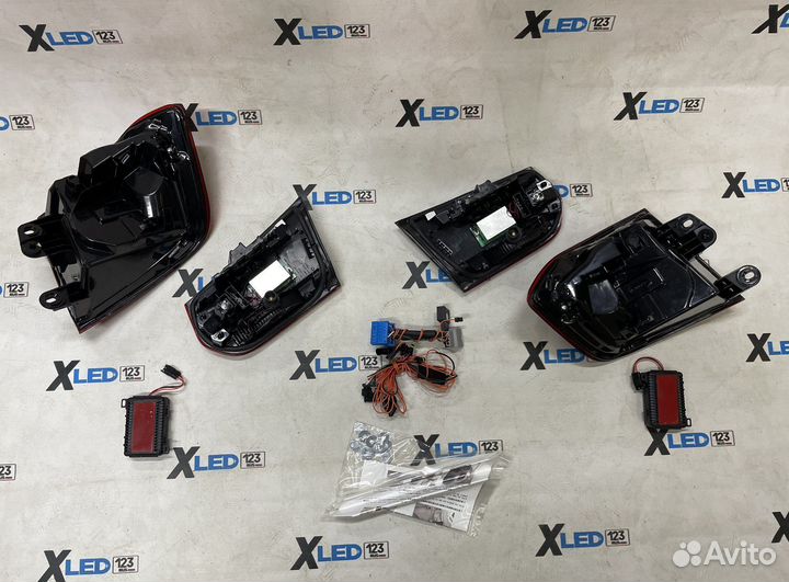 Фонари BMW f30 рестайлинг LED в стиле m4 CS