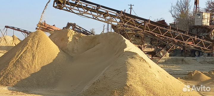 Песок щебень отсев гпс галька мура окол с доставко