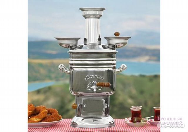 Самовары жаровые и электрические