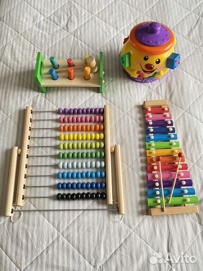 Развивающие игрушки, ikea, Fisher Price, Бизикуб