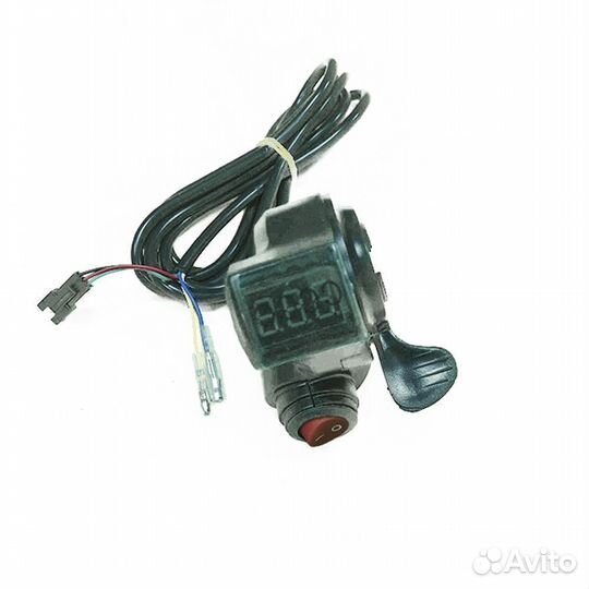 Ручка газа с вольтметром (курок)