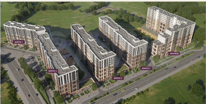 2-к. квартира, 45,2 м², 2/13 эт.