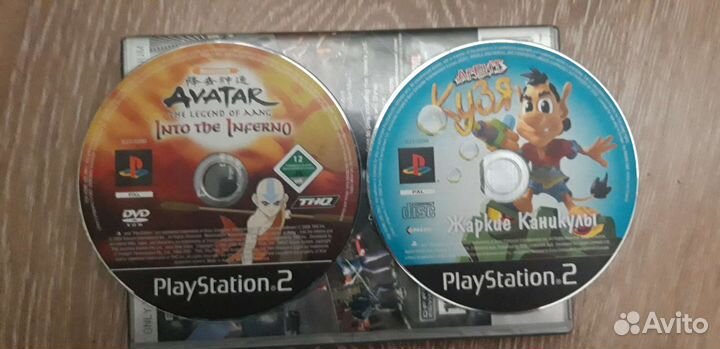 Диски на sony playstation 2