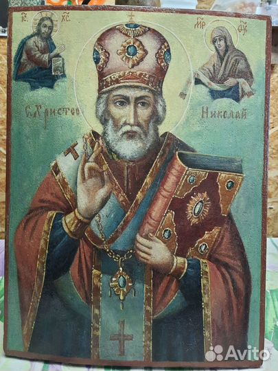 Старинные иконы. Св. Николай чудотворец