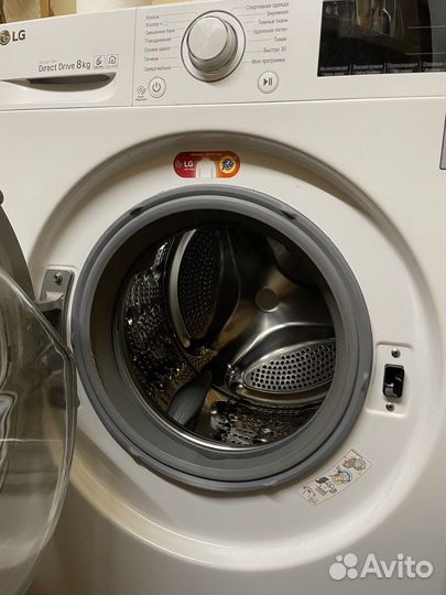 Стиральная машина LG 8 кг (пол года)