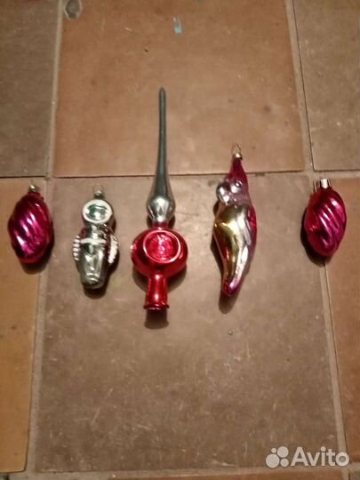 Ёлочные игрушки СССР