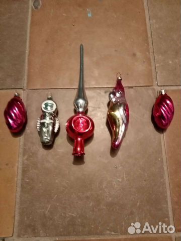 Ёлочные игрушки СССР