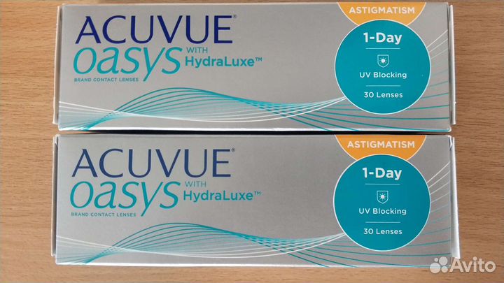 Линзы контактные однодневные acuvue
