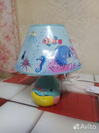 Лампа настольная детская