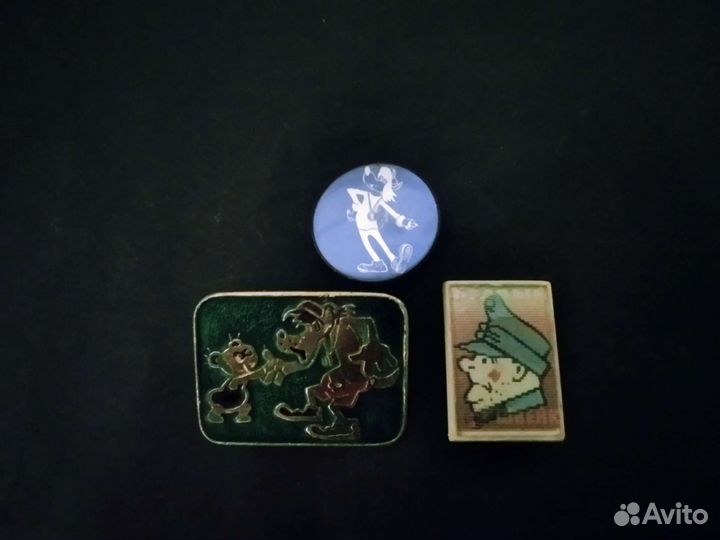 Советские значки детские