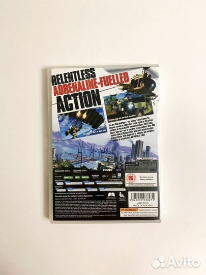 Just Cause 2 зарубежная лицензия DVD-box