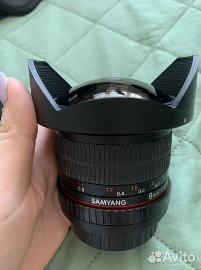 Объектив Samyang 8 mm fl/3.5 AS IF MC Fish- eye CS