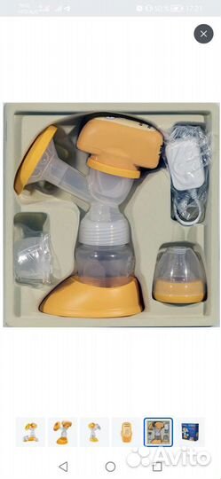 Молокоотсос электроческий maman