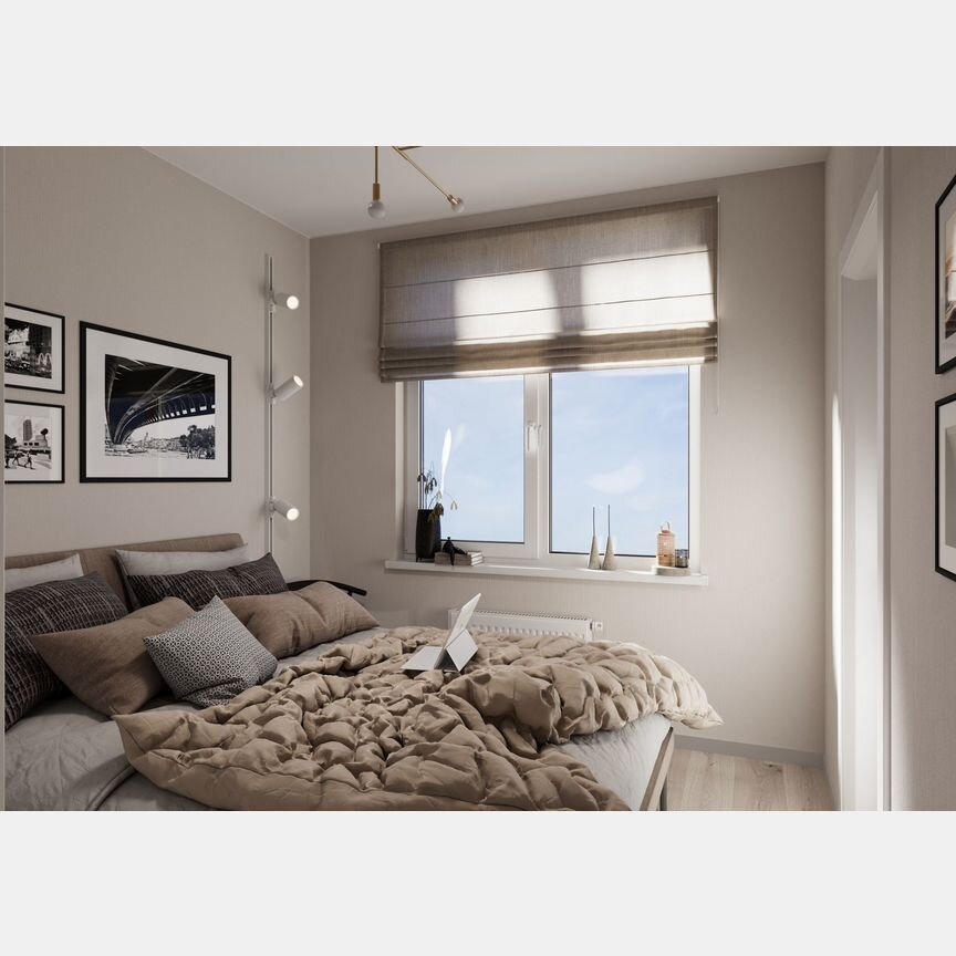2-к. квартира, 48 м², 16/25 эт.