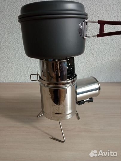 Печь туристическая щепочница пс 600 Т