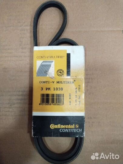 Поликлиновый ремень Contitech 3PK1038