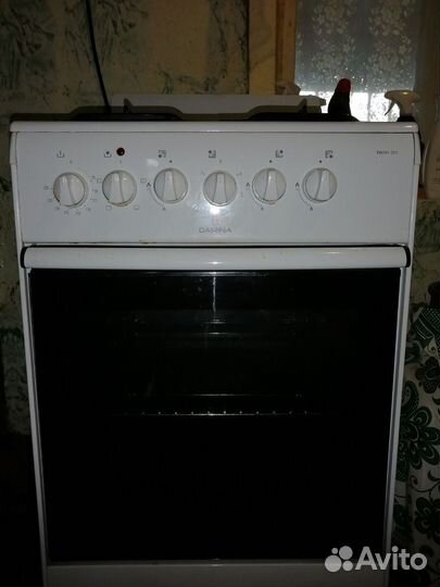 Газовая плита бу дорина 4х комфорная, духовка эл