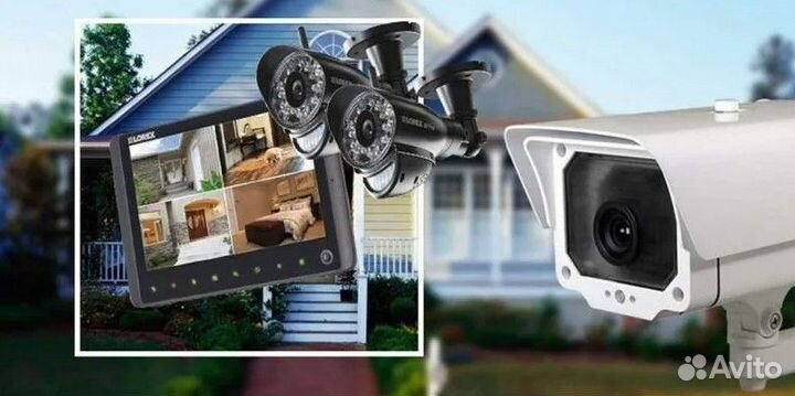 Комплект камер видеонаблюдения с регистратором