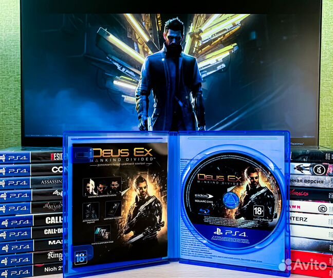 Deus Ex Mankind Devided игра на ps4