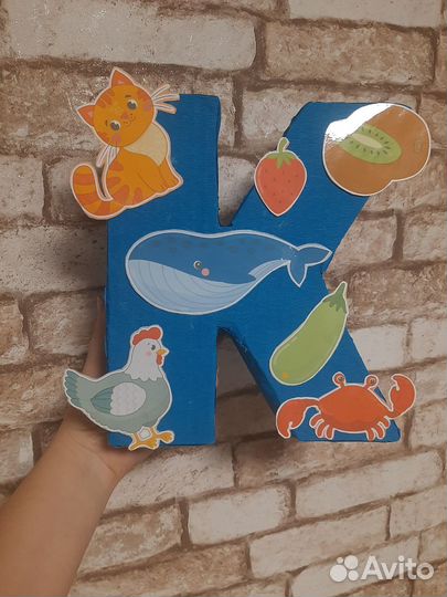 Буквы из бумаги