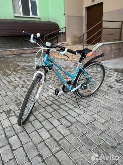 Велосипед женский stinger latina 26 голубой