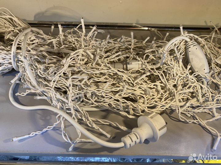 Гирлянда уличная бахрома