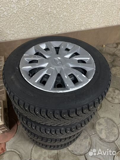 Колеса в сборе на зимней резине r15