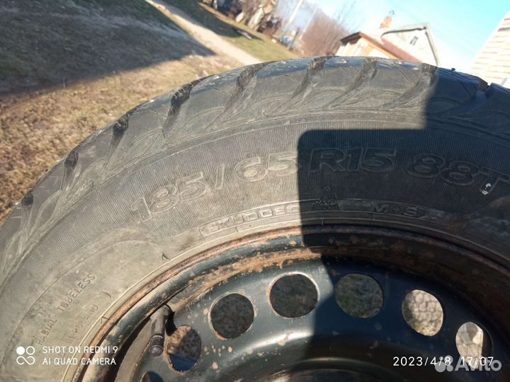 Диски с резиной р15