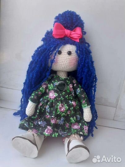 Кукла вязаная крючком