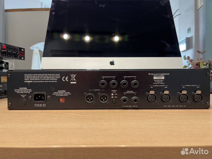 Преамп и компрессор аудио TL Audio C1 (2 gen)