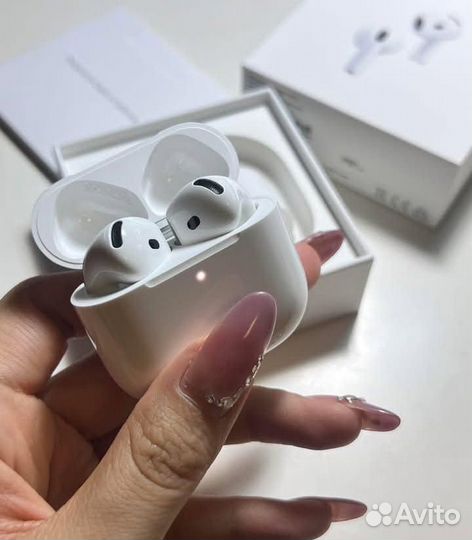 AirPods 4 Lux Качество (Гарантия + Чехол + Доставк