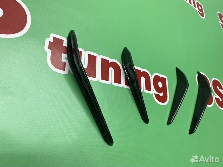 Карбоновые реснички для BMW G80 G82 G83 карбон