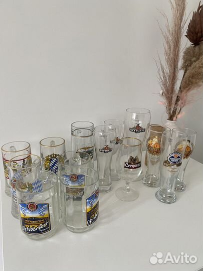 Пивные кружки германия, стаканы для виски, рюмки