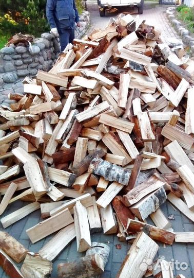 Дрова сухие колотые с доставкой
