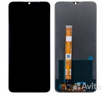 Дисплей для Realme Narzo 50A с тачскрином Черный