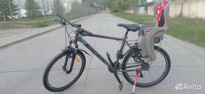 Stels Navigator 500 с детским креслом Hamax