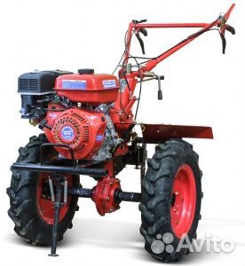 Мотоблок бензиновый Хопер 1100-3 17Б колеса 5-12