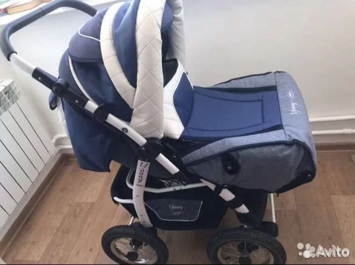 Коляска 2 в 1 adamex young