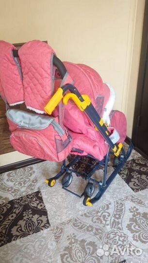 Санки коляска Ника